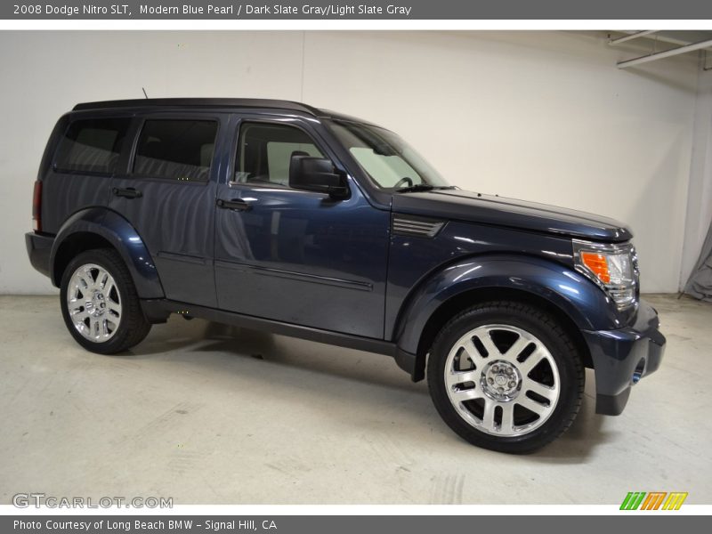 Modern Blue Pearl / Dark Slate Gray/Light Slate Gray 2008 Dodge Nitro SLT
