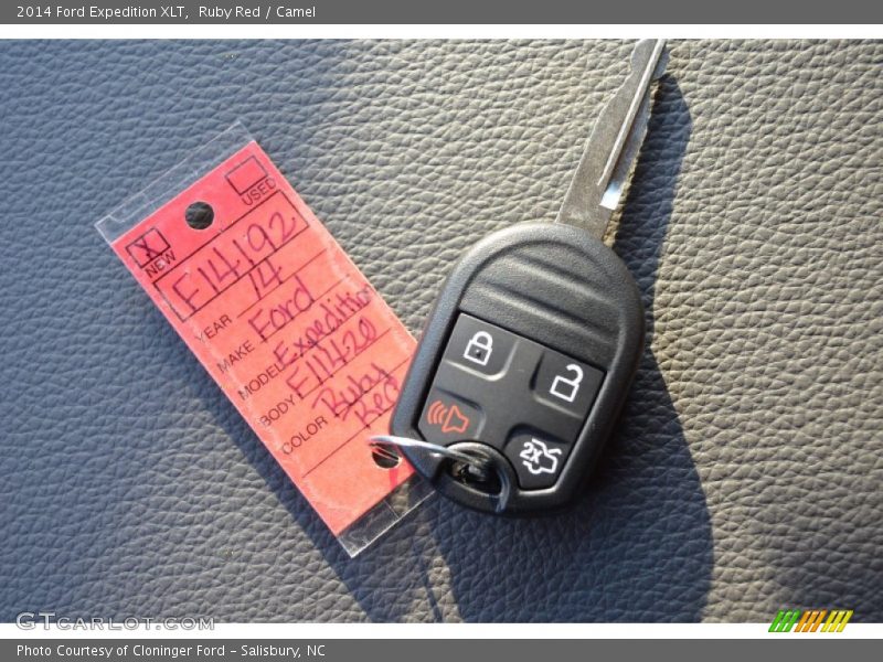 Ruby Red / Camel 2014 Ford Expedition XLT