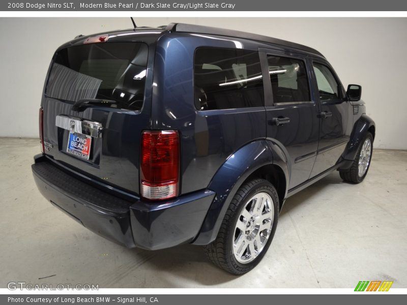 Modern Blue Pearl / Dark Slate Gray/Light Slate Gray 2008 Dodge Nitro SLT