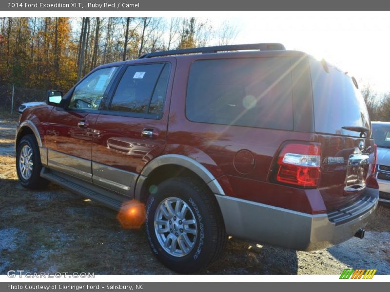 Ruby Red / Camel 2014 Ford Expedition XLT