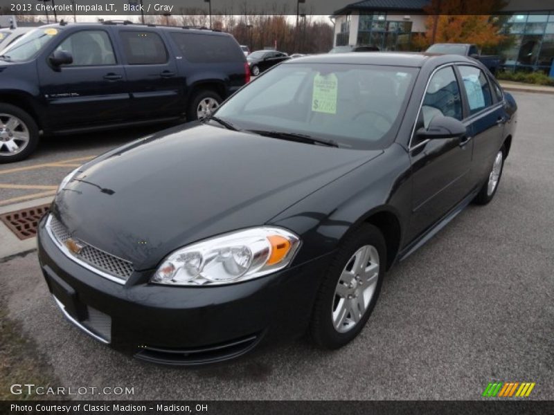 Black / Gray 2013 Chevrolet Impala LT