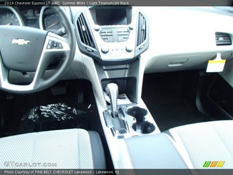 Summit White / Light Titanium/Jet Black 2014 Chevrolet Equinox LT AWD