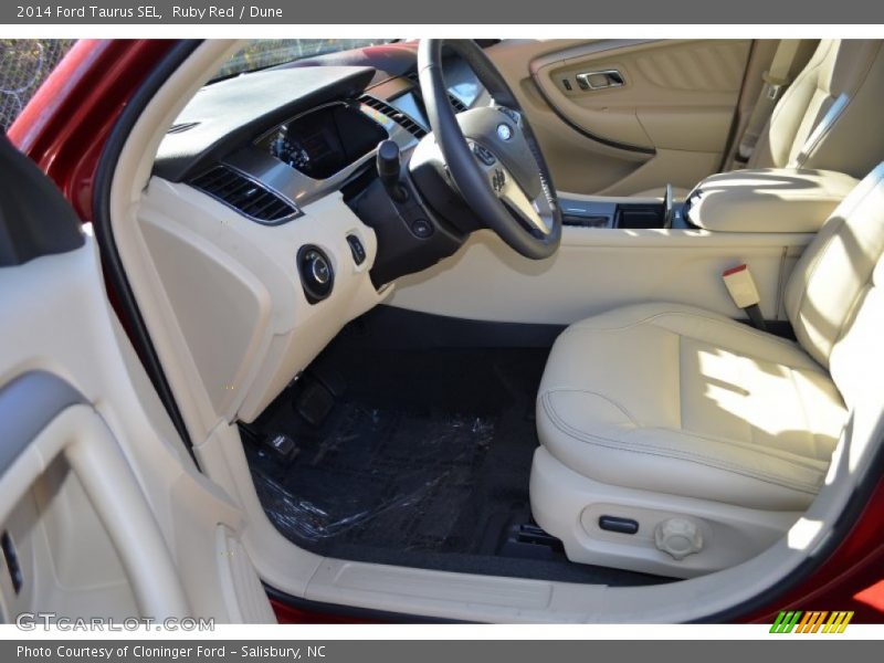 Ruby Red / Dune 2014 Ford Taurus SEL