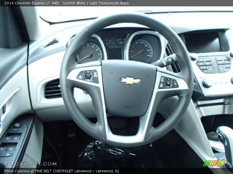 Summit White / Light Titanium/Jet Black 2014 Chevrolet Equinox LT AWD