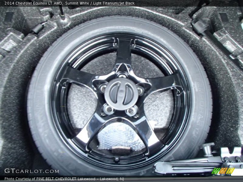Summit White / Light Titanium/Jet Black 2014 Chevrolet Equinox LT AWD