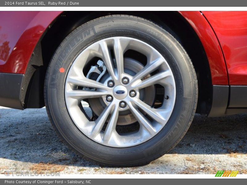 Ruby Red / Dune 2014 Ford Taurus SEL