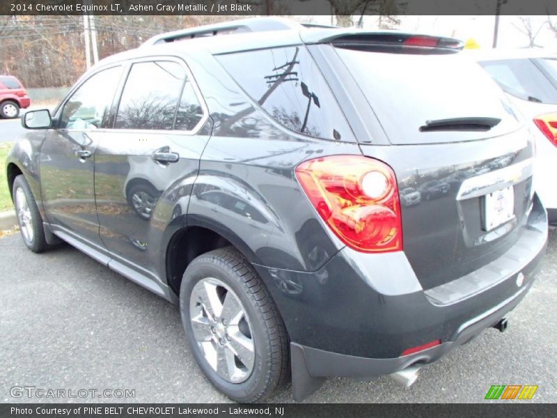 Ashen Gray Metallic / Jet Black 2014 Chevrolet Equinox LT