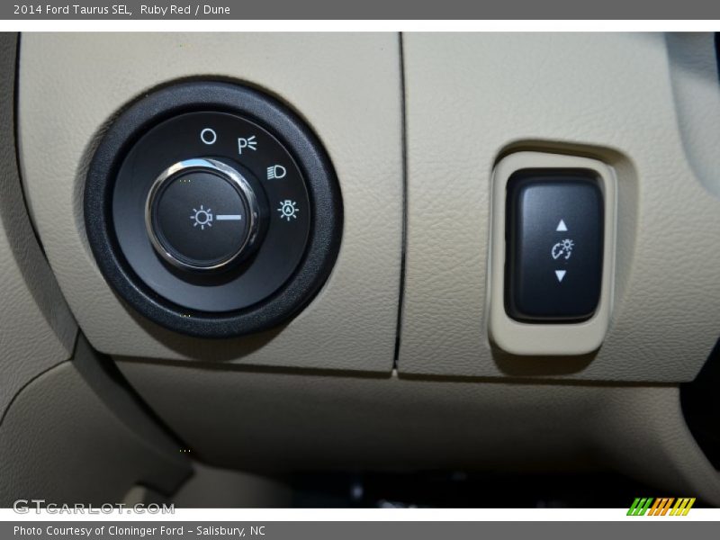 Ruby Red / Dune 2014 Ford Taurus SEL