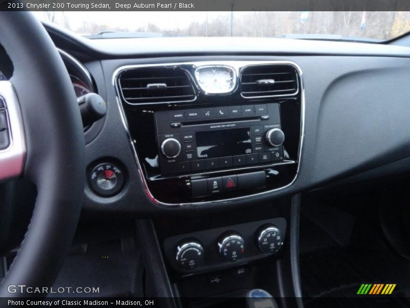 Deep Auburn Pearl / Black 2013 Chrysler 200 Touring Sedan