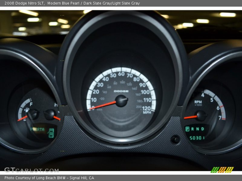 Modern Blue Pearl / Dark Slate Gray/Light Slate Gray 2008 Dodge Nitro SLT