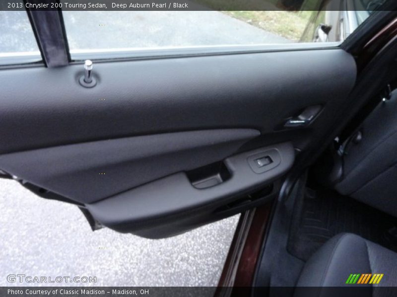 Deep Auburn Pearl / Black 2013 Chrysler 200 Touring Sedan