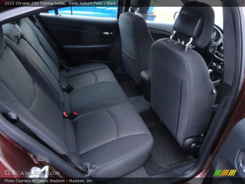 Deep Auburn Pearl / Black 2013 Chrysler 200 Touring Sedan