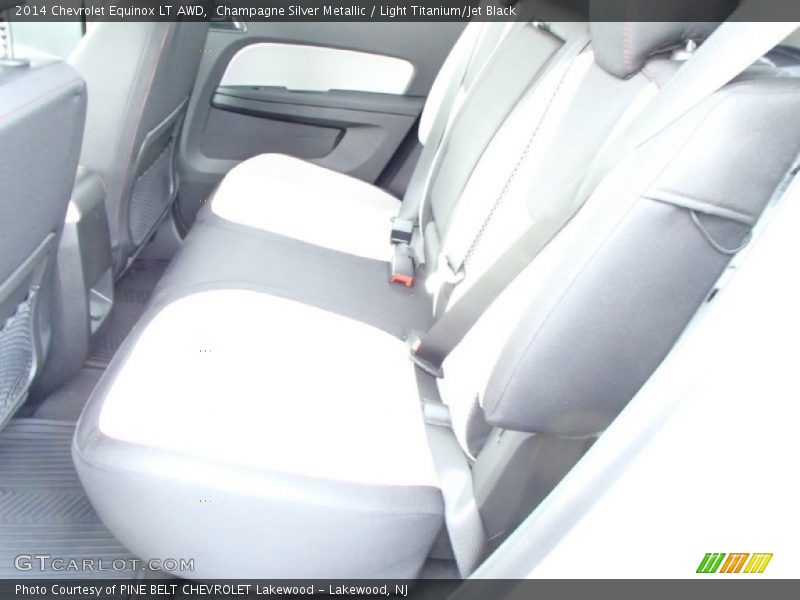 Champagne Silver Metallic / Light Titanium/Jet Black 2014 Chevrolet Equinox LT AWD