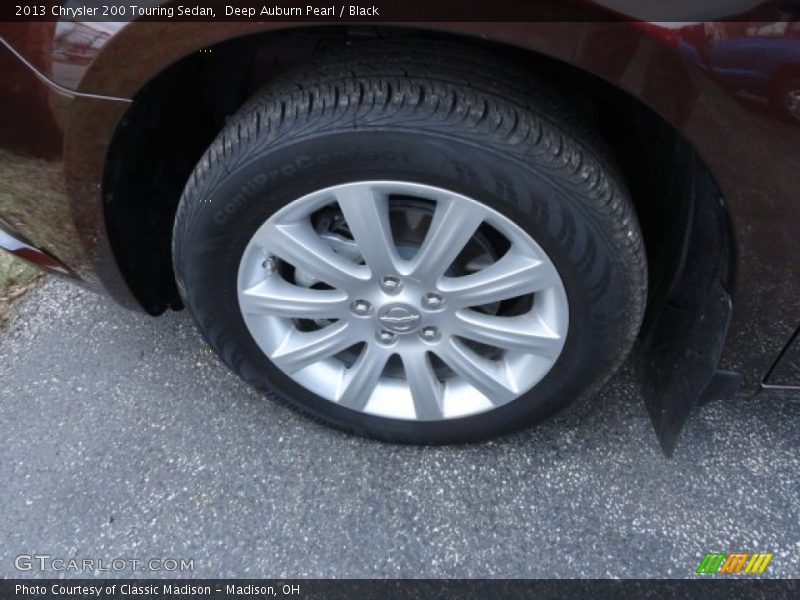 Deep Auburn Pearl / Black 2013 Chrysler 200 Touring Sedan