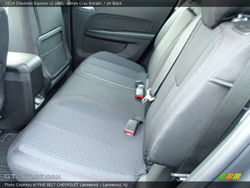 Ashen Gray Metallic / Jet Black 2014 Chevrolet Equinox LS AWD