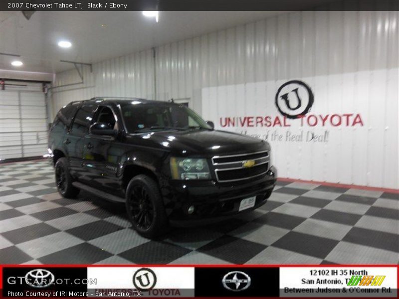 Black / Ebony 2007 Chevrolet Tahoe LT