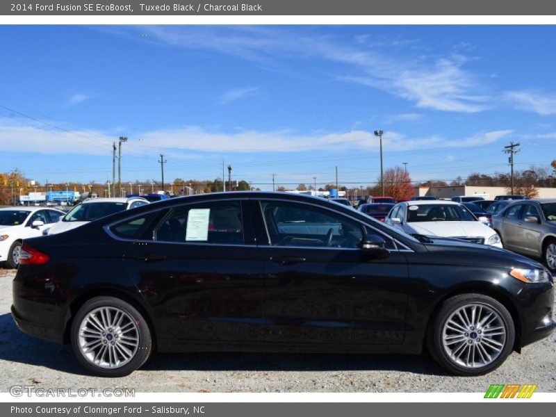 Tuxedo Black / Charcoal Black 2014 Ford Fusion SE EcoBoost