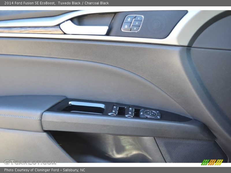 Tuxedo Black / Charcoal Black 2014 Ford Fusion SE EcoBoost