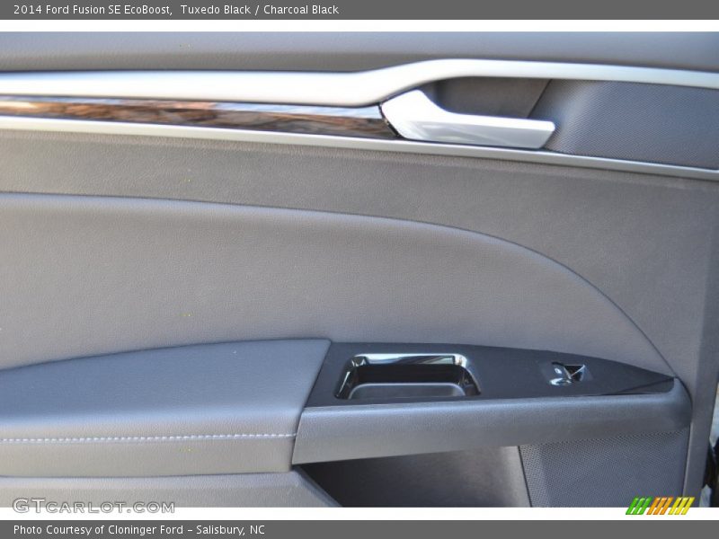 Tuxedo Black / Charcoal Black 2014 Ford Fusion SE EcoBoost