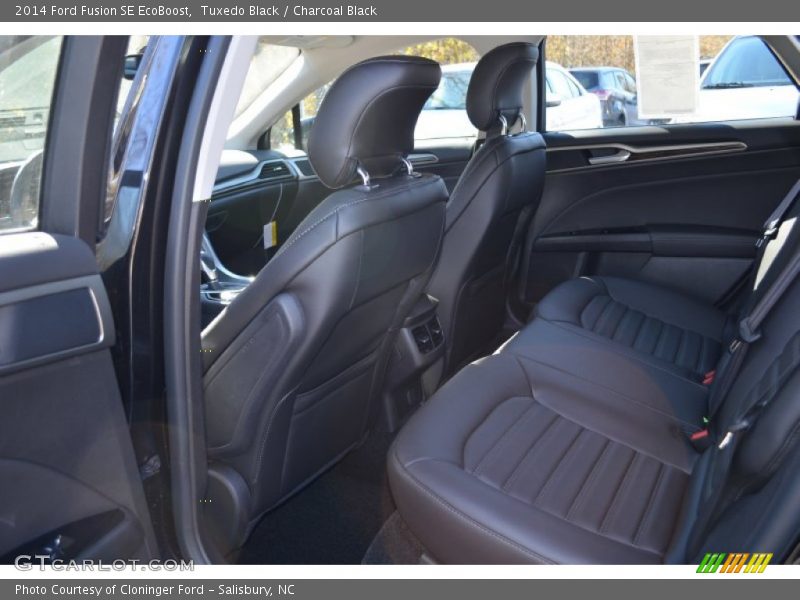 Tuxedo Black / Charcoal Black 2014 Ford Fusion SE EcoBoost