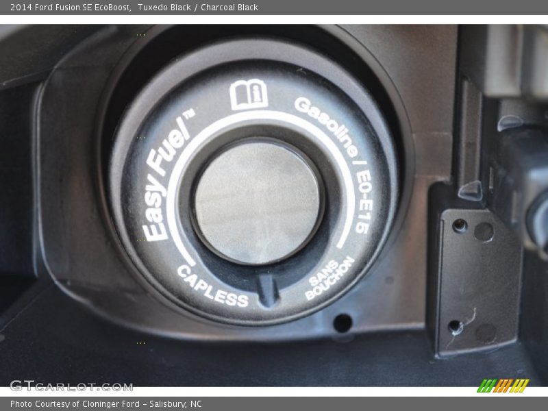 Tuxedo Black / Charcoal Black 2014 Ford Fusion SE EcoBoost