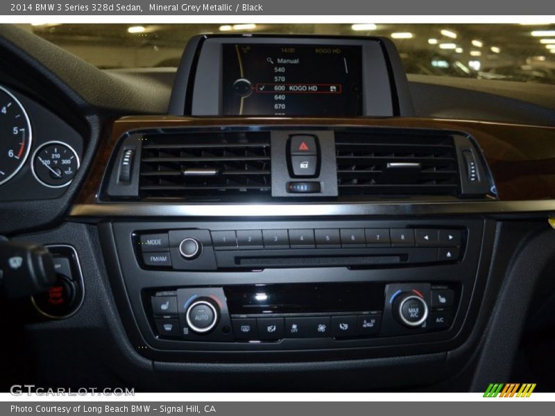 Mineral Grey Metallic / Black 2014 BMW 3 Series 328d Sedan