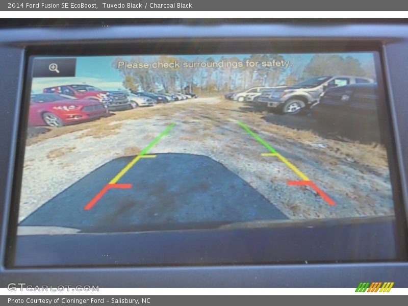 Tuxedo Black / Charcoal Black 2014 Ford Fusion SE EcoBoost