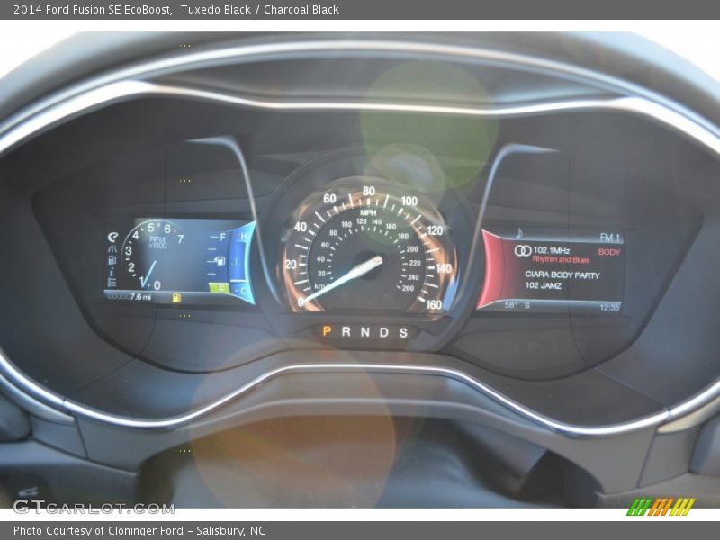 Tuxedo Black / Charcoal Black 2014 Ford Fusion SE EcoBoost