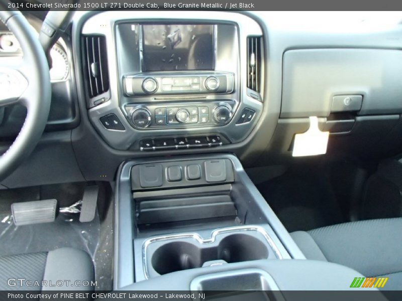 Blue Granite Metallic / Jet Black 2014 Chevrolet Silverado 1500 LT Z71 Double Cab
