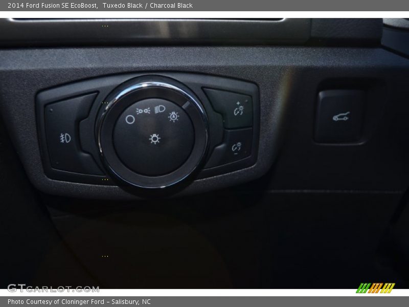 Tuxedo Black / Charcoal Black 2014 Ford Fusion SE EcoBoost