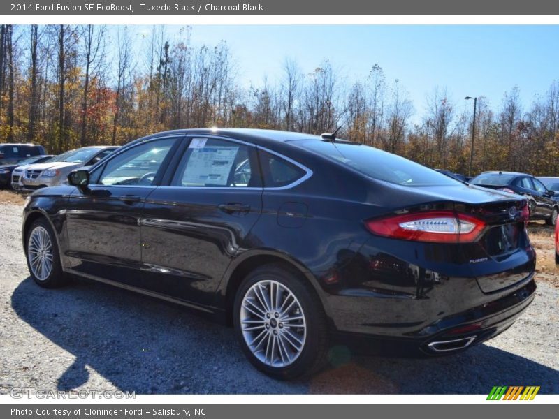 Tuxedo Black / Charcoal Black 2014 Ford Fusion SE EcoBoost