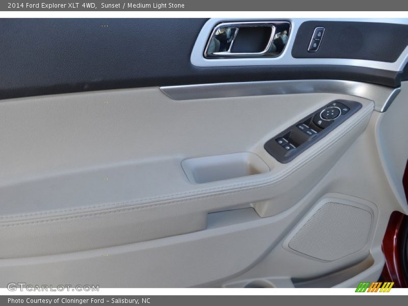 Sunset / Medium Light Stone 2014 Ford Explorer XLT 4WD