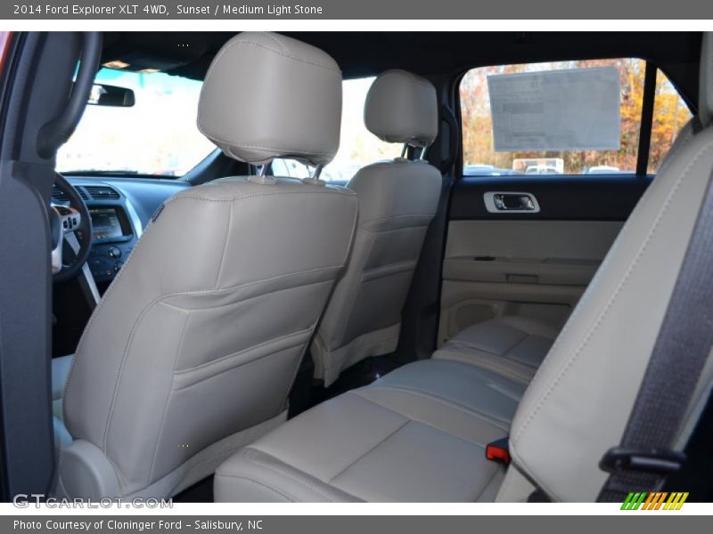 Sunset / Medium Light Stone 2014 Ford Explorer XLT 4WD