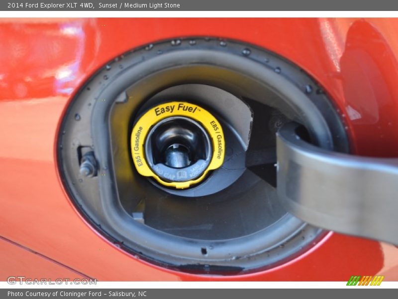 Sunset / Medium Light Stone 2014 Ford Explorer XLT 4WD