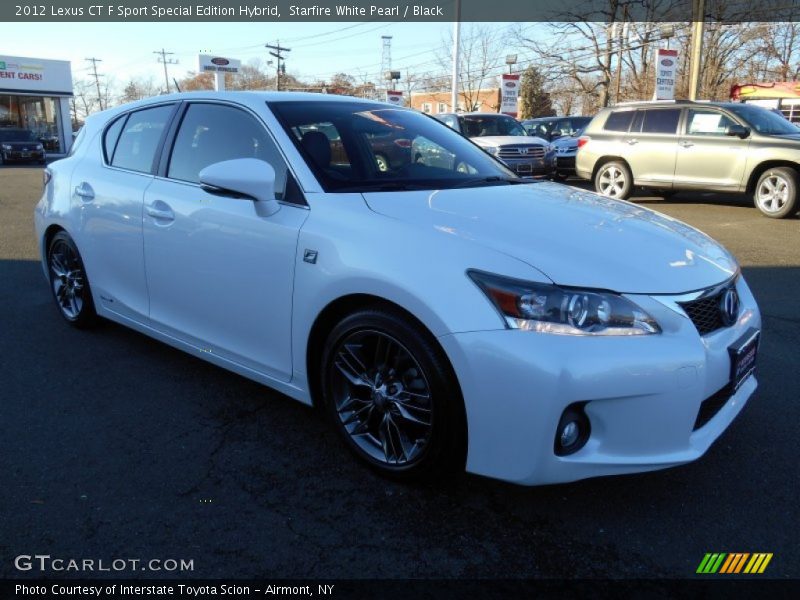 Starfire White Pearl / Black 2012 Lexus CT F Sport Special Edition Hybrid