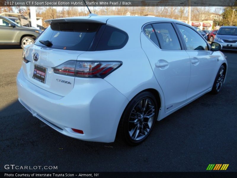 Starfire White Pearl / Black 2012 Lexus CT F Sport Special Edition Hybrid