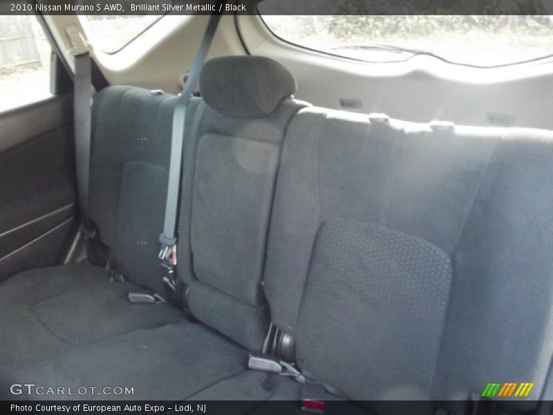 Brilliant Silver Metallic / Black 2010 Nissan Murano S AWD