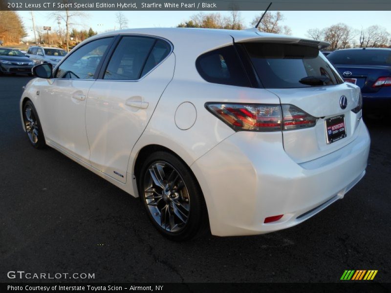 Starfire White Pearl / Black 2012 Lexus CT F Sport Special Edition Hybrid