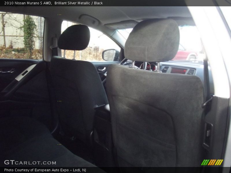 Brilliant Silver Metallic / Black 2010 Nissan Murano S AWD
