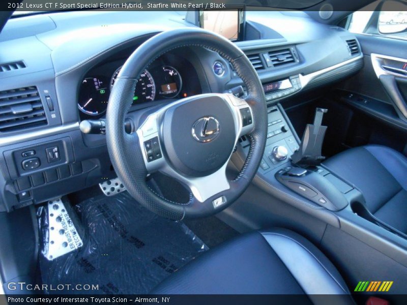 Starfire White Pearl / Black 2012 Lexus CT F Sport Special Edition Hybrid