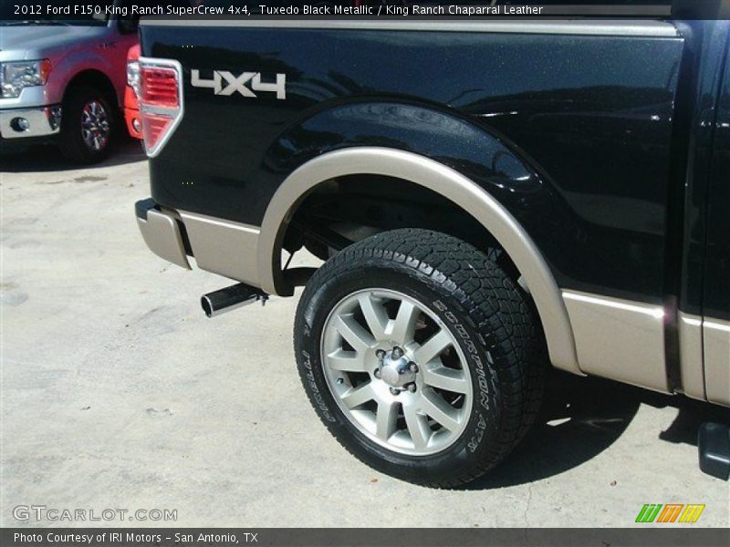 Tuxedo Black Metallic / King Ranch Chaparral Leather 2012 Ford F150 King Ranch SuperCrew 4x4