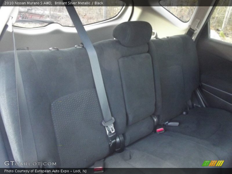 Brilliant Silver Metallic / Black 2010 Nissan Murano S AWD