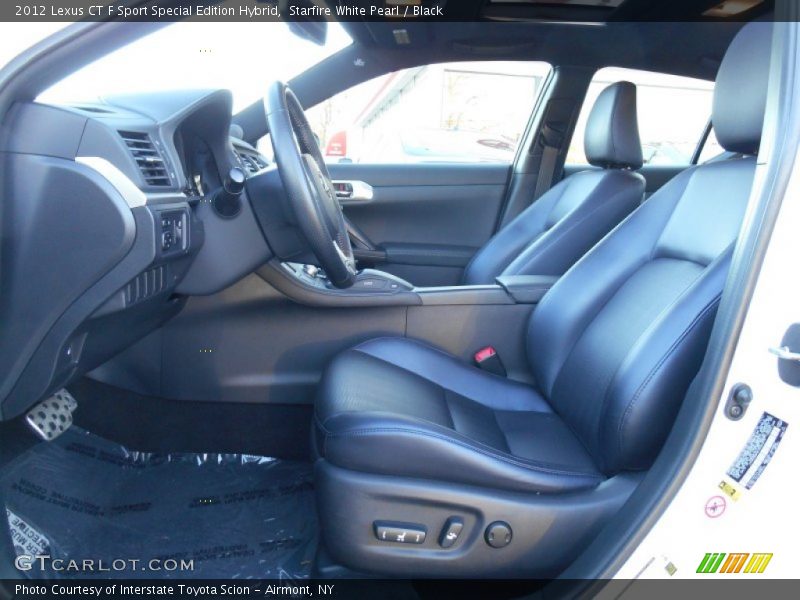 Starfire White Pearl / Black 2012 Lexus CT F Sport Special Edition Hybrid