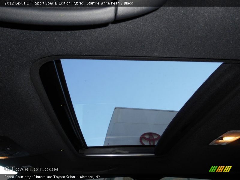 Starfire White Pearl / Black 2012 Lexus CT F Sport Special Edition Hybrid