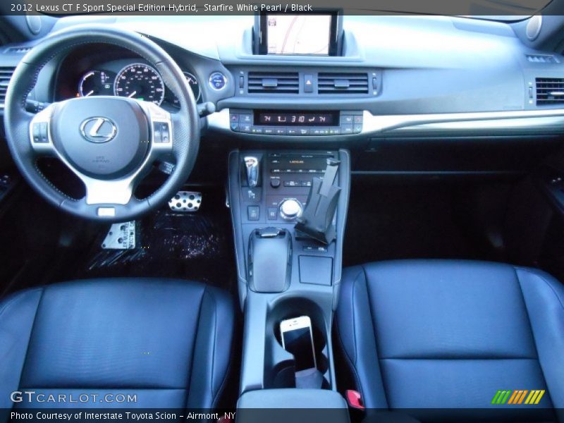 Starfire White Pearl / Black 2012 Lexus CT F Sport Special Edition Hybrid