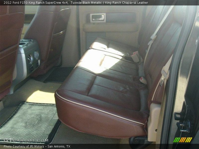 Tuxedo Black Metallic / King Ranch Chaparral Leather 2012 Ford F150 King Ranch SuperCrew 4x4
