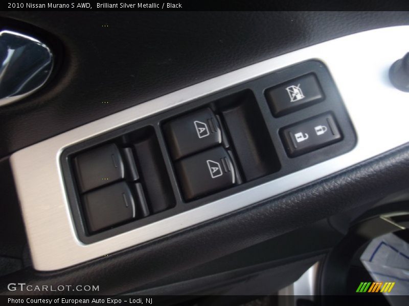 Brilliant Silver Metallic / Black 2010 Nissan Murano S AWD