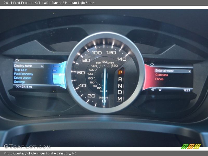 Sunset / Medium Light Stone 2014 Ford Explorer XLT 4WD