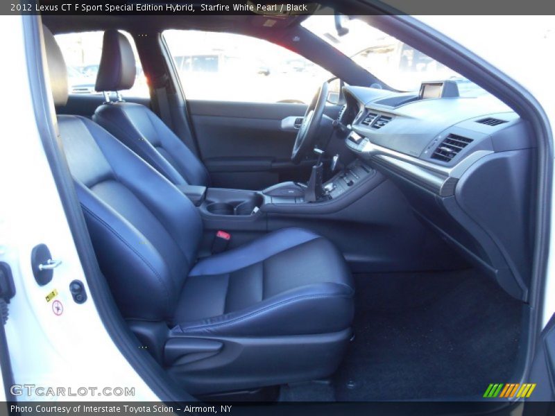Starfire White Pearl / Black 2012 Lexus CT F Sport Special Edition Hybrid