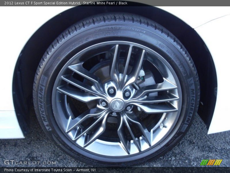 Starfire White Pearl / Black 2012 Lexus CT F Sport Special Edition Hybrid